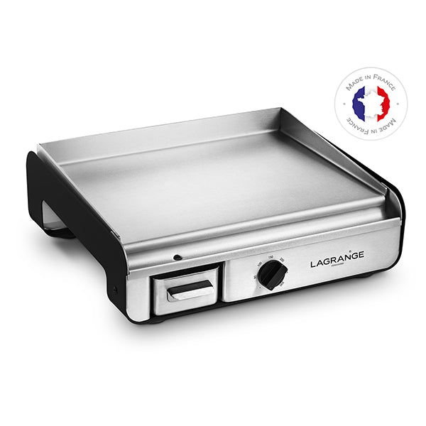 Plancha semi-professionnelle électrique avec kit accessoires et livre