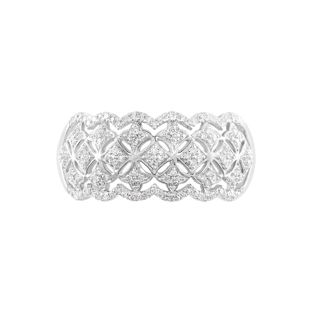Bague Abbas Or Blanc Diamant