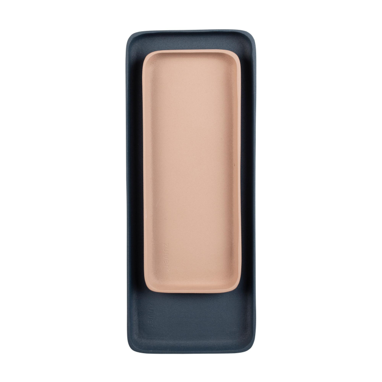 Zuiver Rebel dienblad set van 2 blue pink