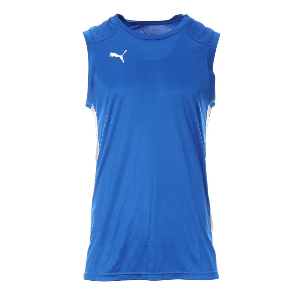 Puma Débardeur Bleu basketball Homme Puma Basketball Game Jers