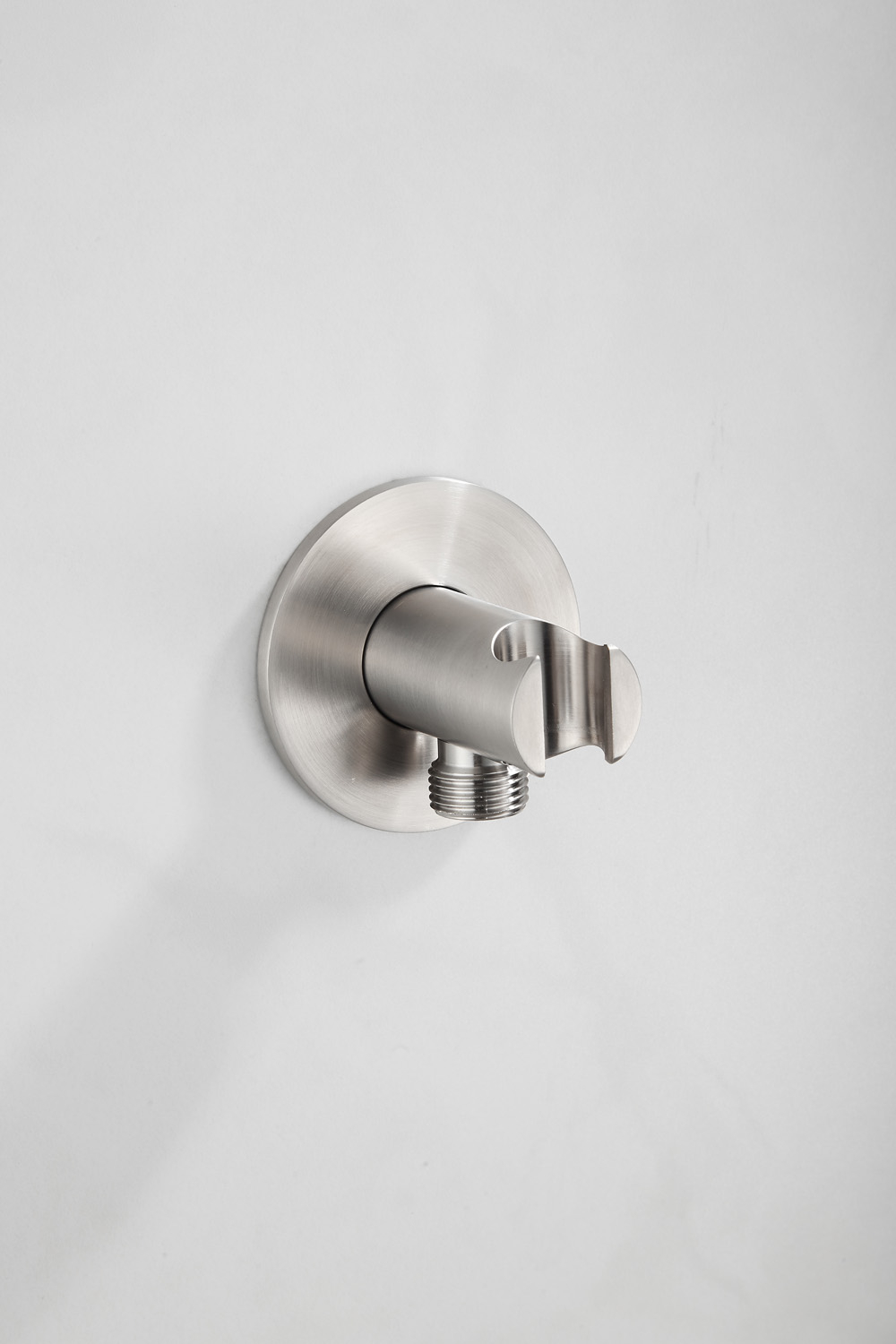 Saniclear Plus handdouche houder met wateraansluiting RVS
