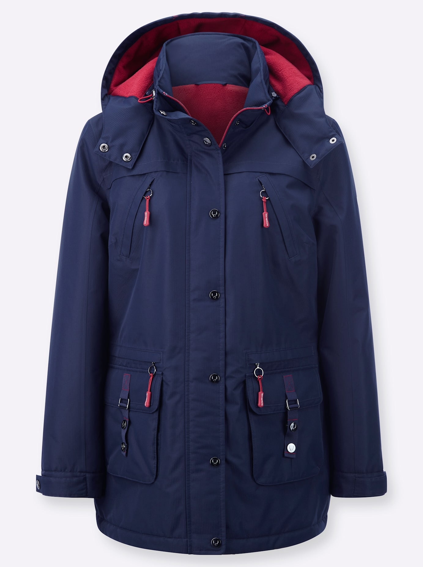 Casual Looks Funktionsjacke mit Kapuze