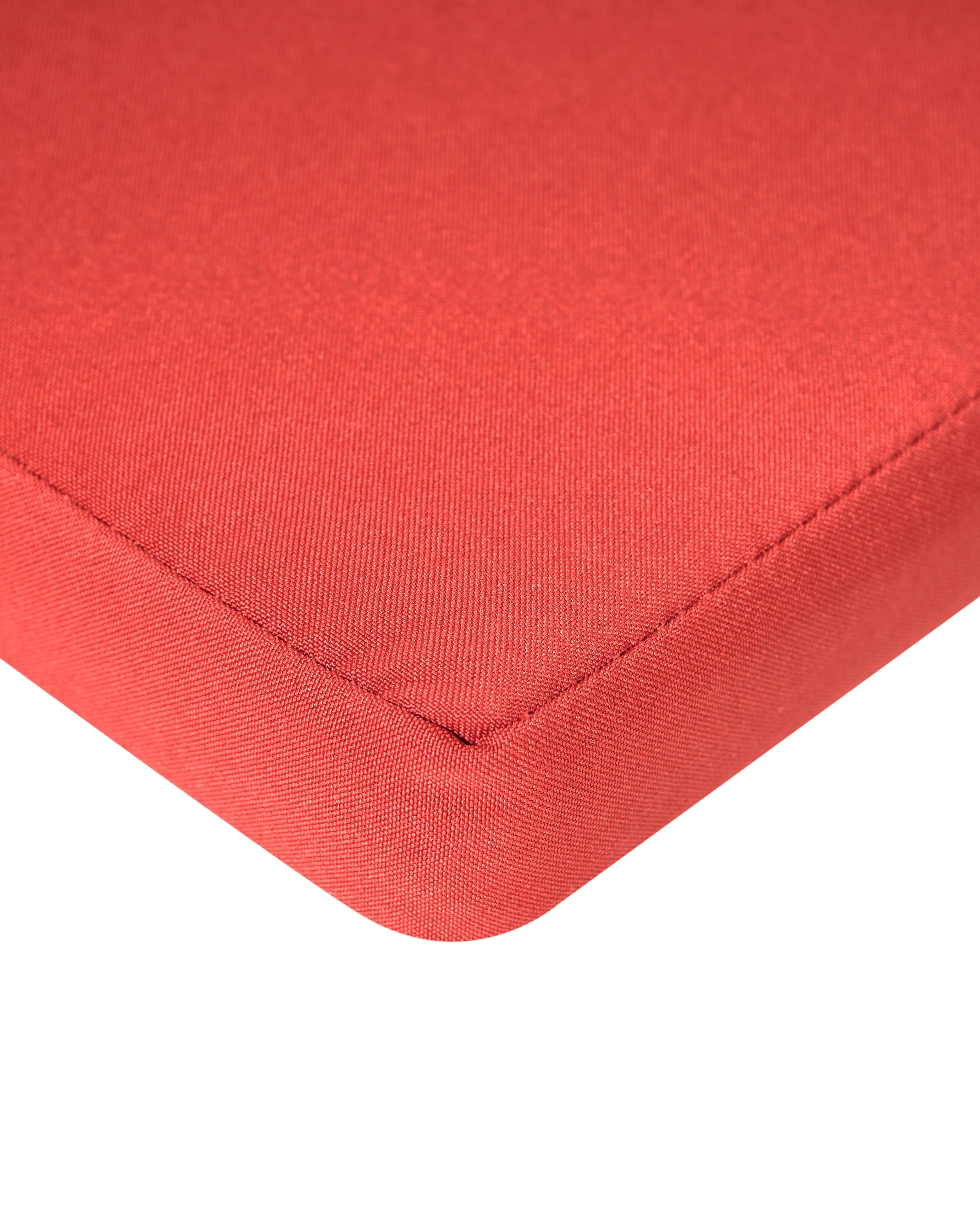 Set van 2 stoelen met zitkussen SASSARI PREMIUM Gecertificeerd acaciahout Rood