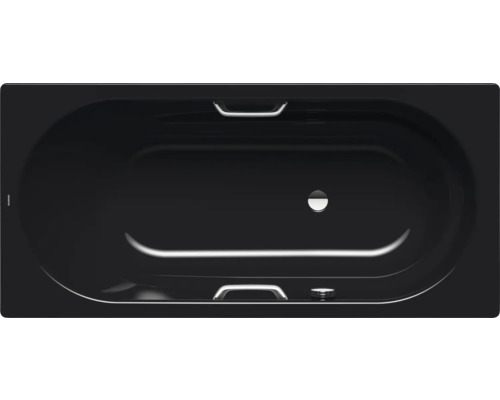 Badkuip KALDEWEI VAIO STAR 961 80 x 170 cm glanzend zwart 234100010701