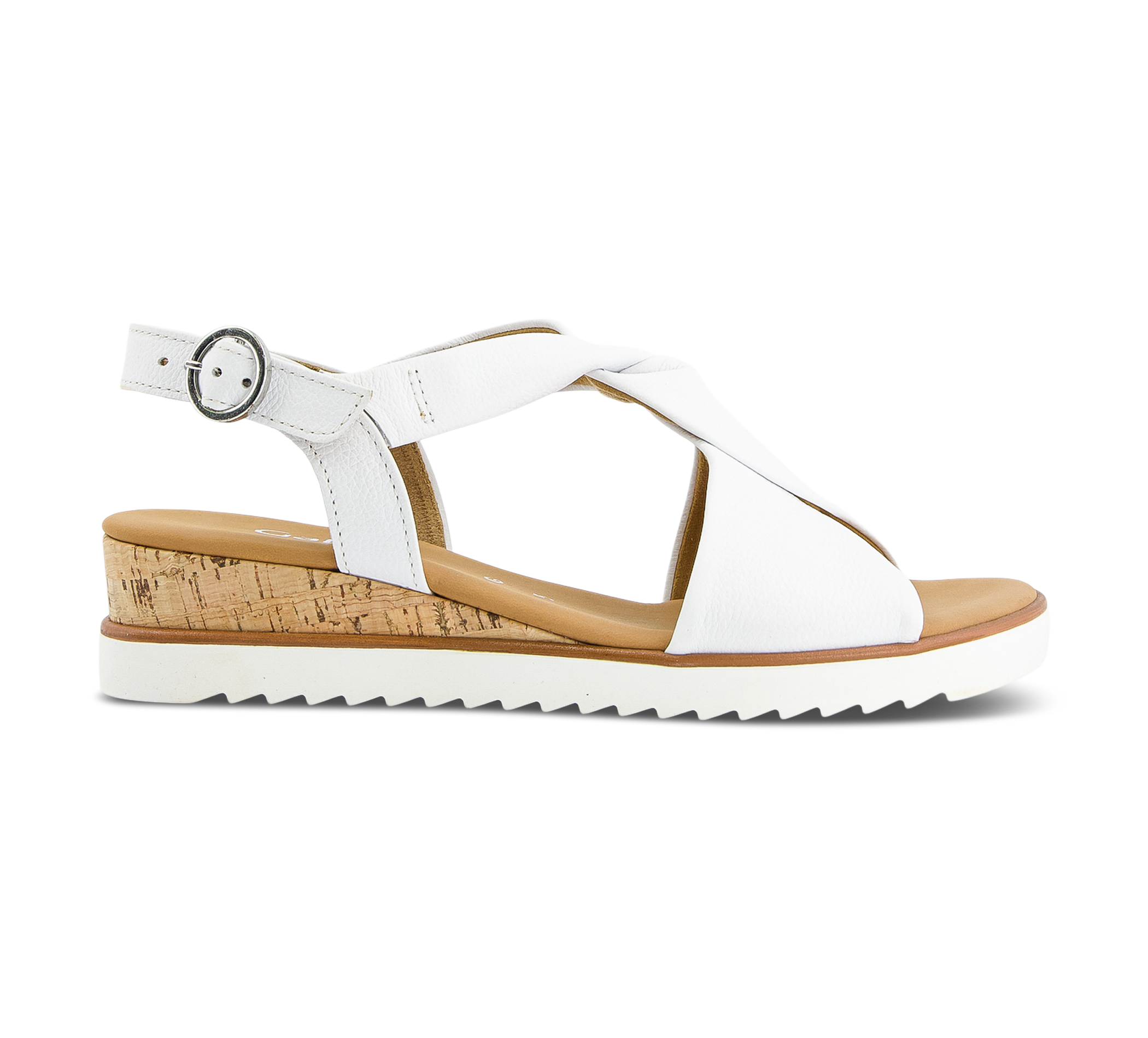 Gabor Riemchensandalen weiss