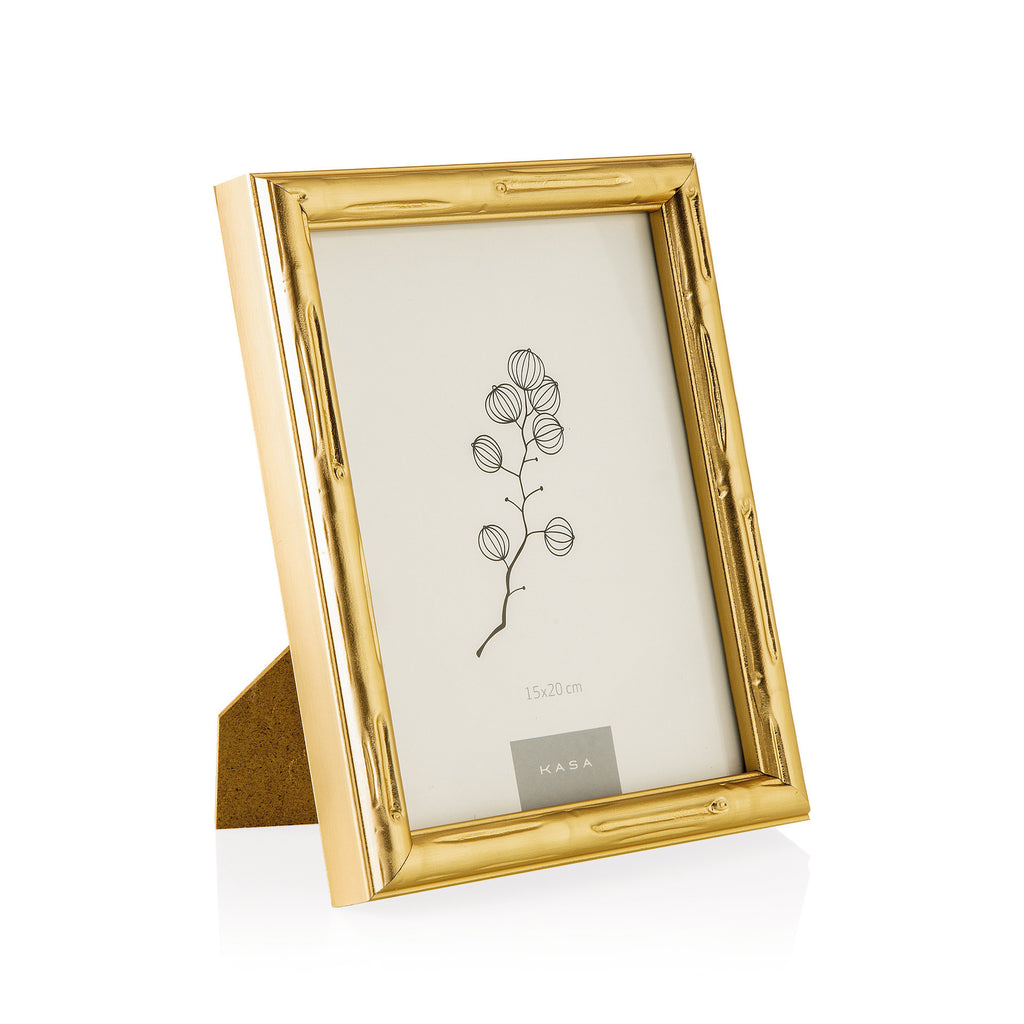 Moldura Rebordo Dourado 15 x 20cm