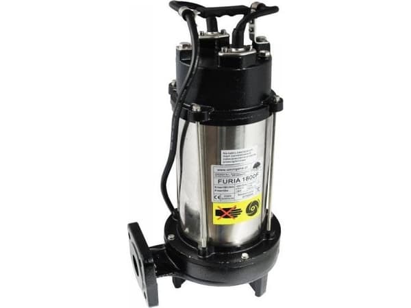 Omnigena WQ 1800 FURIA nedsenkbar pumpe med kvern