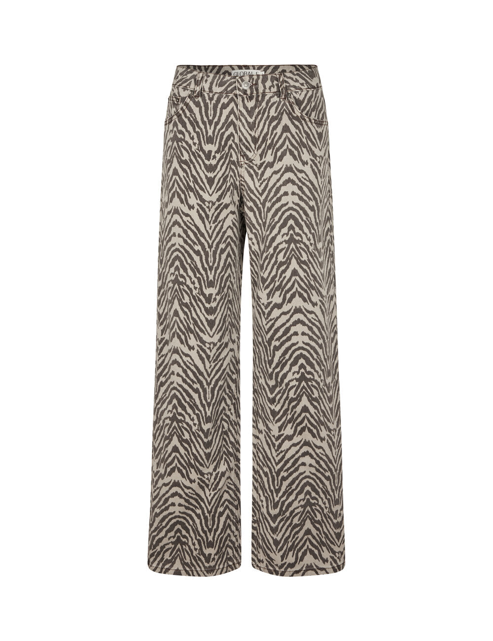 Global Funk  Cadian-G straight leg jeans - Zebra mist