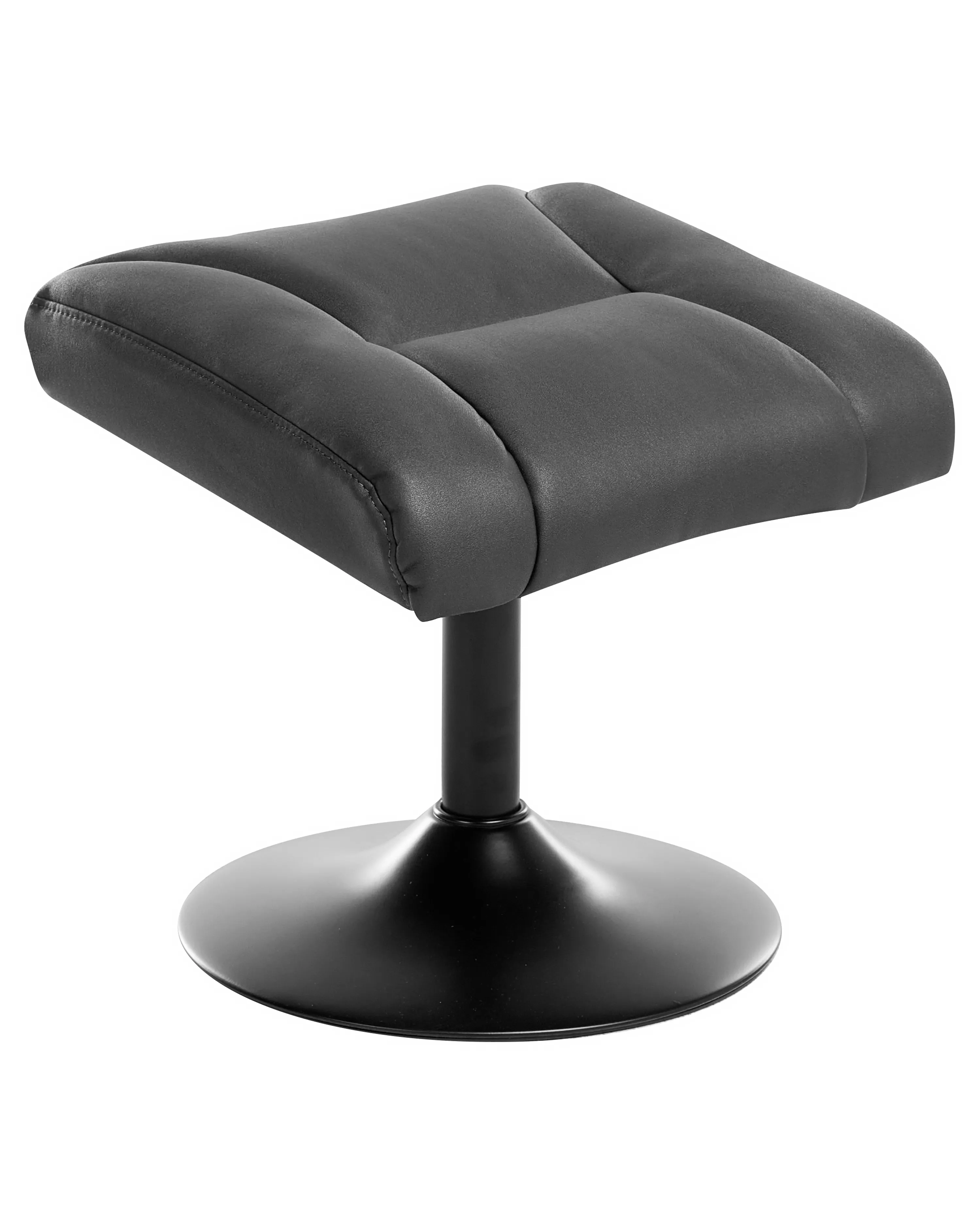 Relaxfauteuil APATE Kunstleer Zwart
