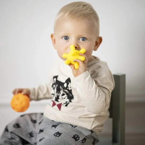 Lot de 6 balles sensorielles   de               Formula Baby