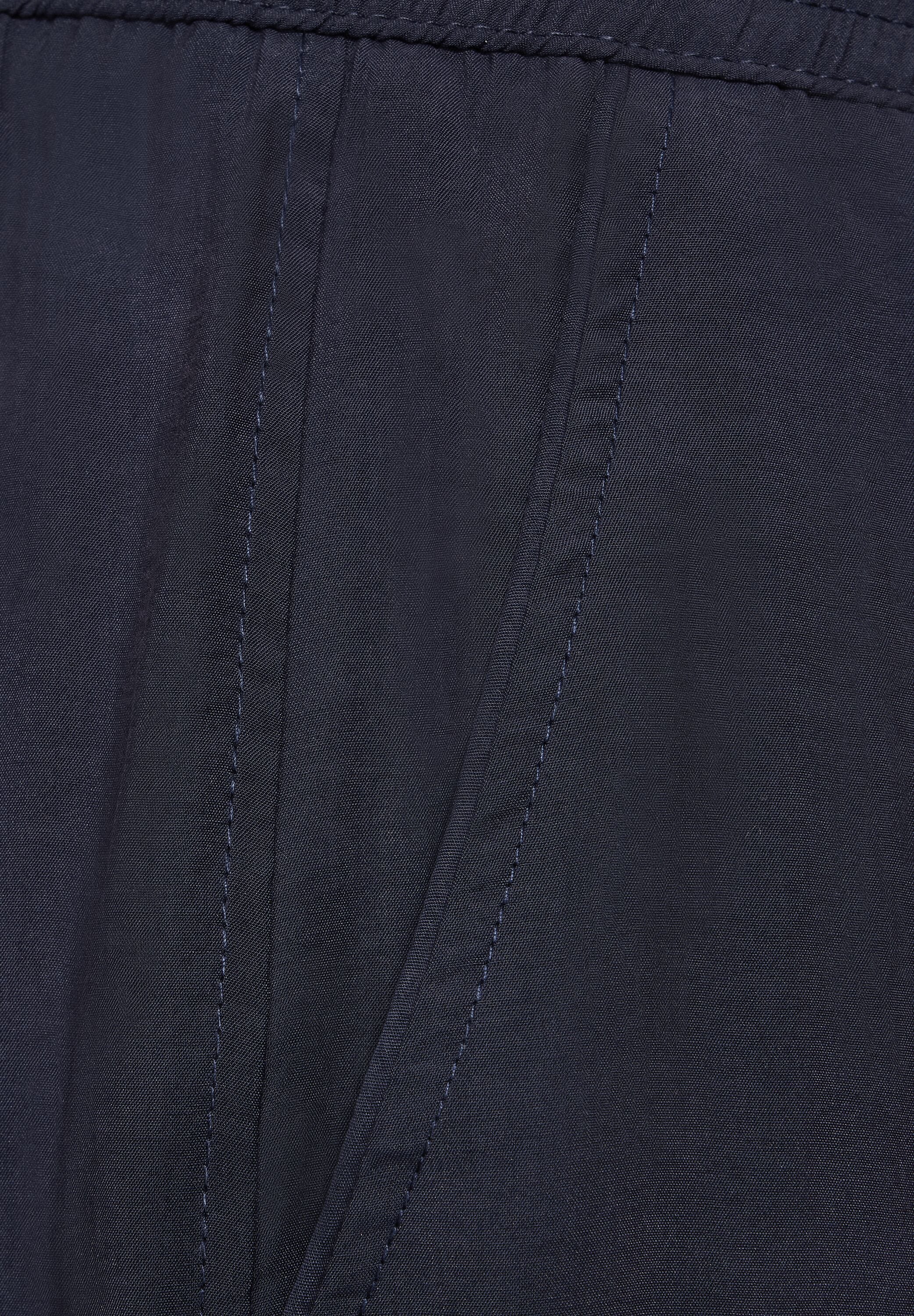 STREET ONE Stoffhose  Sommerhose mit Kordelzug