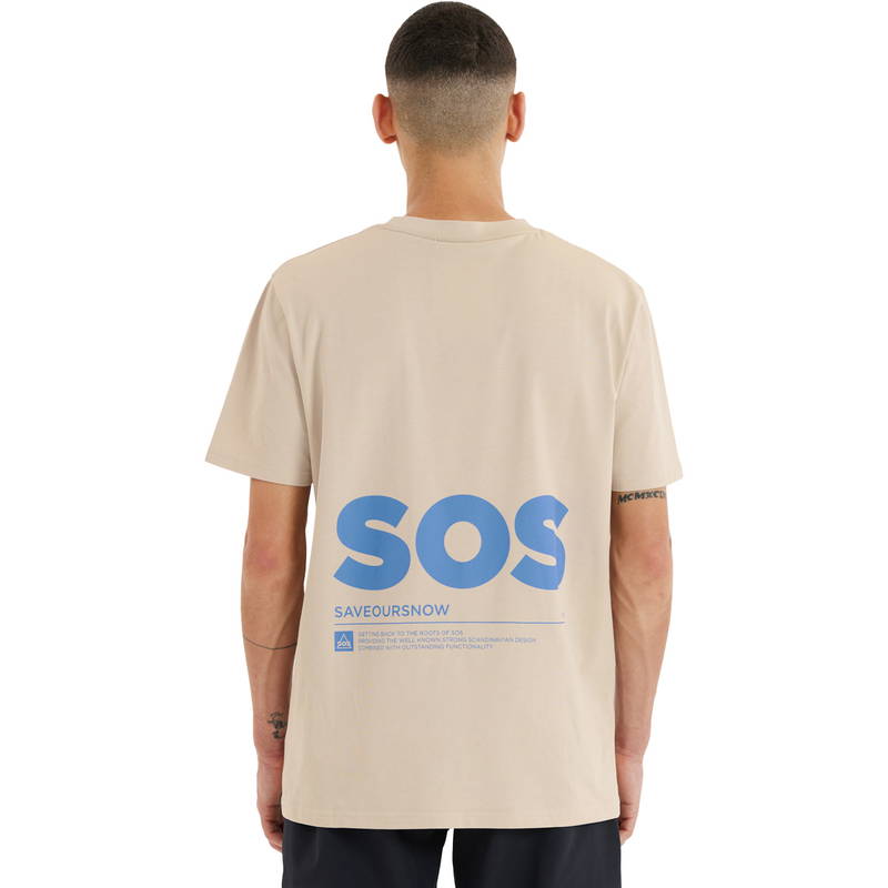SOS Big Wood T-shirt Herre