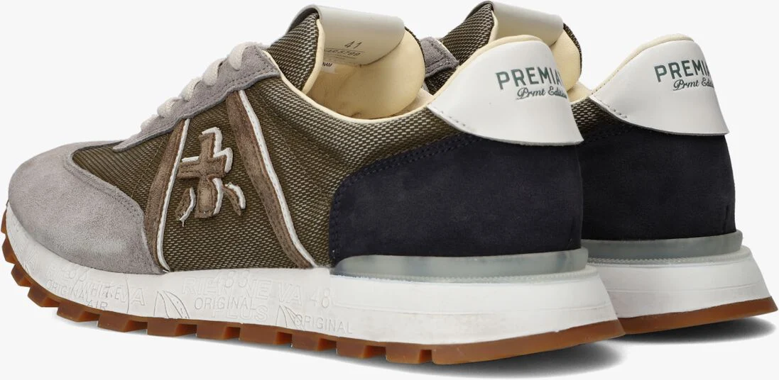 PREMIATA groene premiata lage sneakers john low