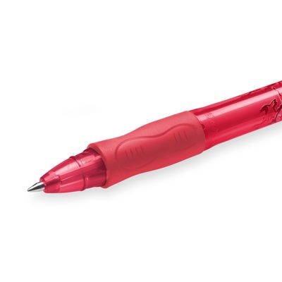 Bic Gelocity Illusion - Roller effaçable - 0,7 mm - rouge