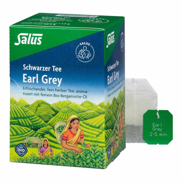 Earl Grey Tee Bio Salus Filterbeutel, 15 St