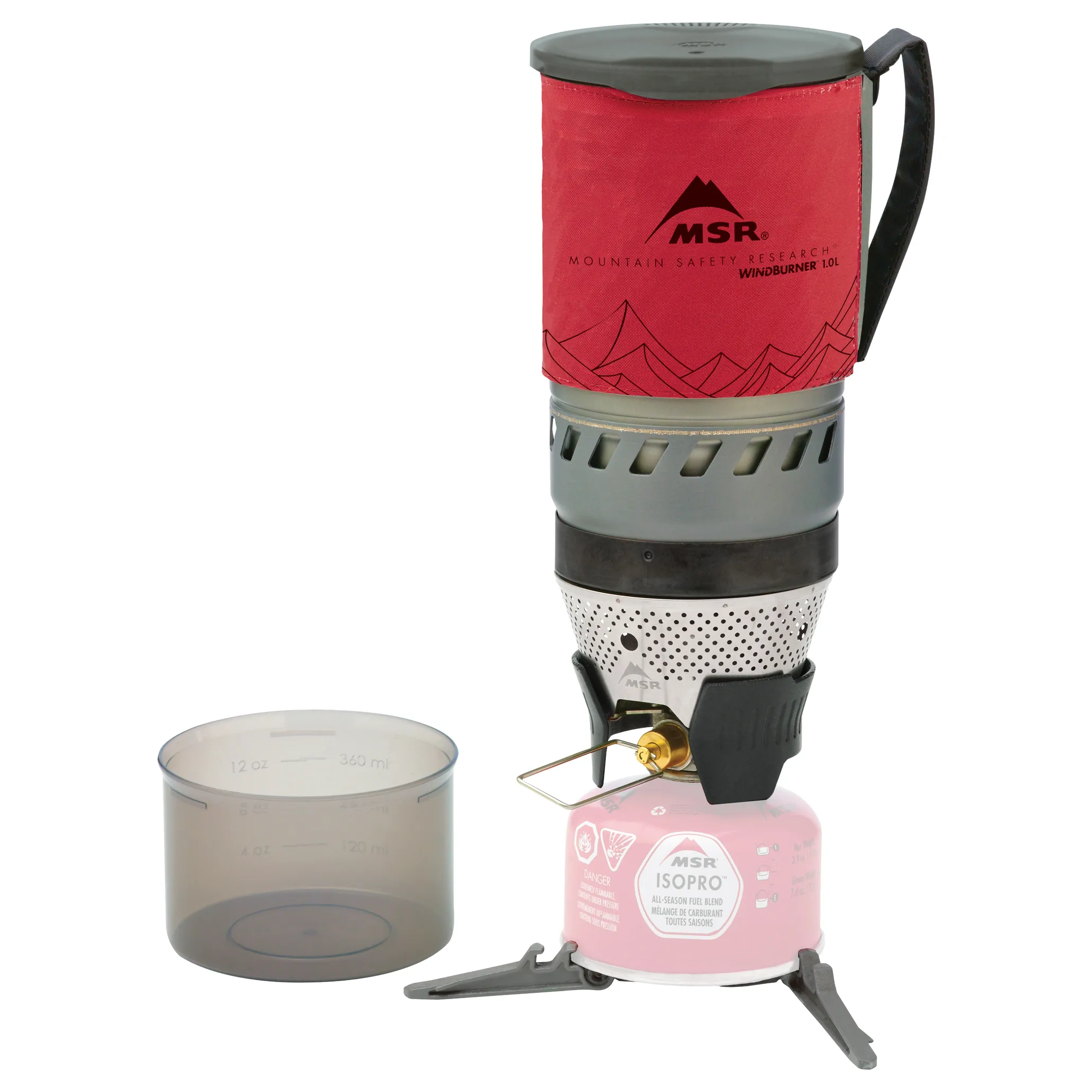 MSR WindBurner® 1l Personal Stove System Black