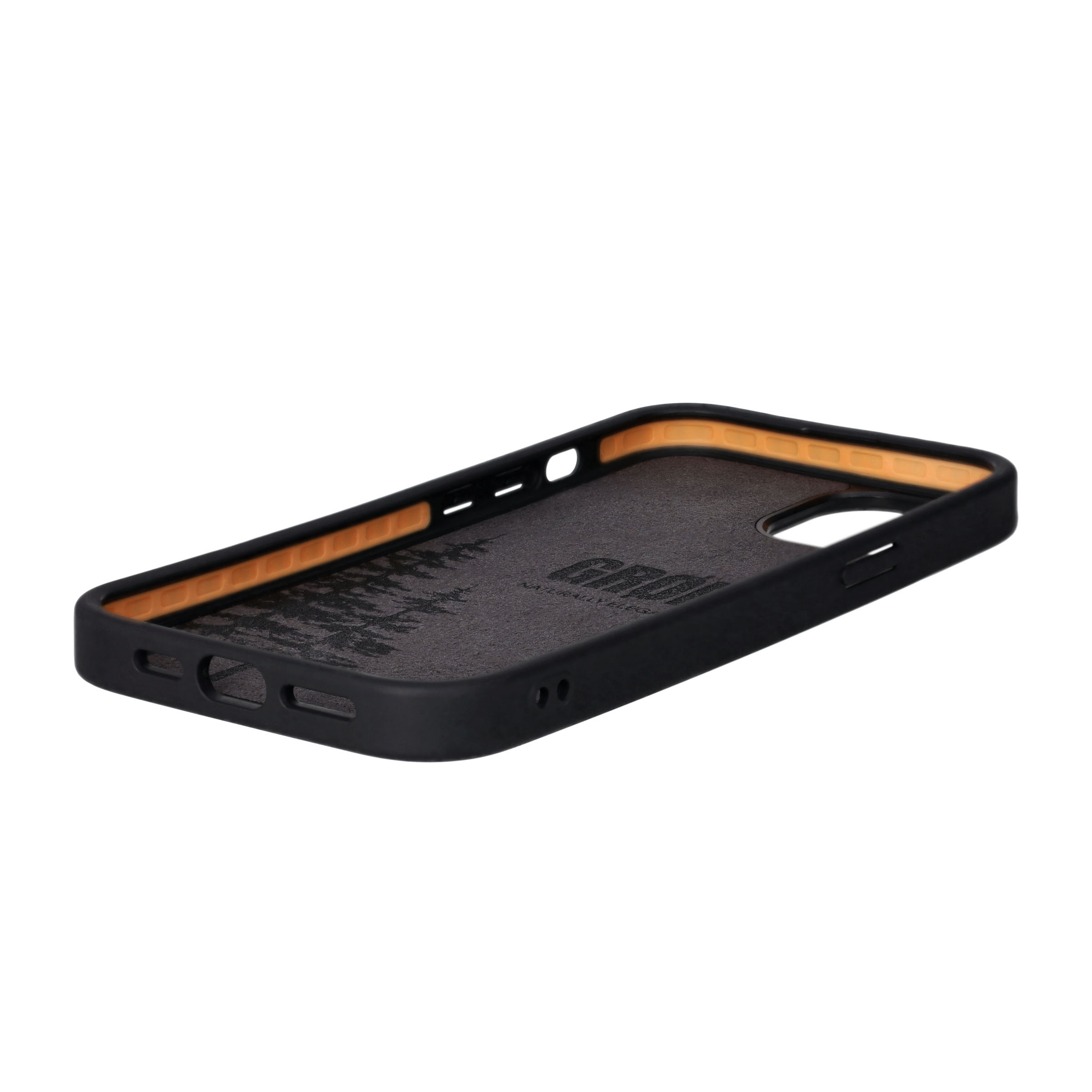 iPhone 15 Holz Handy Hülle MagSafe Bumper Case - Walnuss