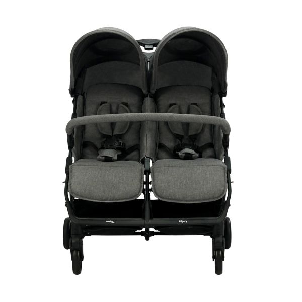 Asalvo Tweelingbuggy - Henry - Grey