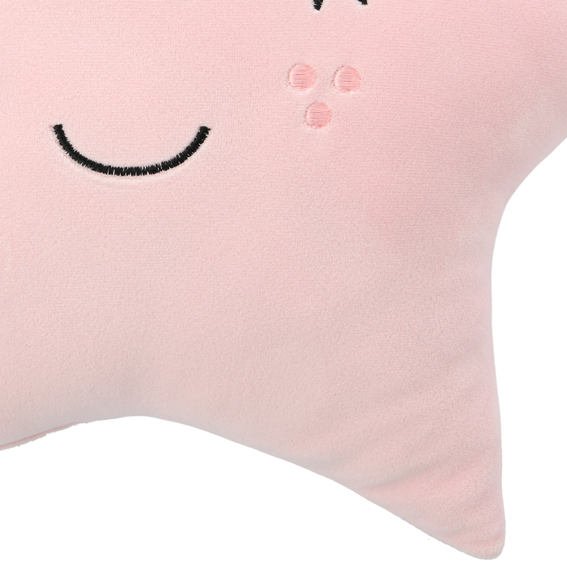 Topomini Sternkissen in weicher Qualität rosa