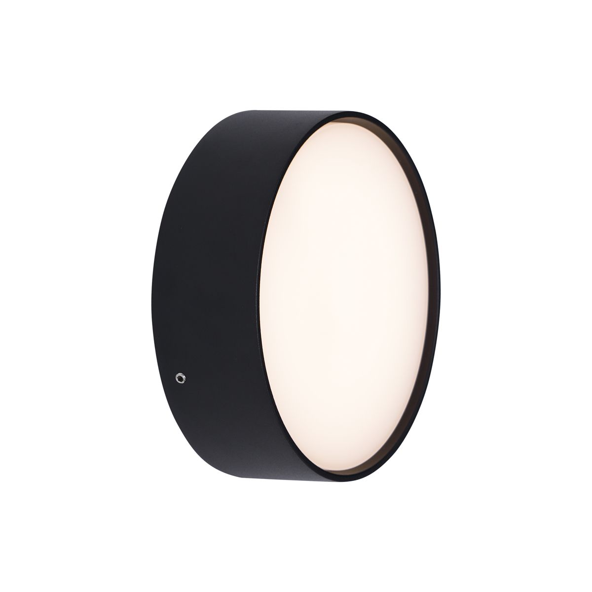 Moderne buiten wandlamp zwart incl. LED IP65 - Dop