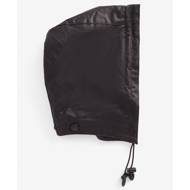 Waxed Cotton Plain Hood