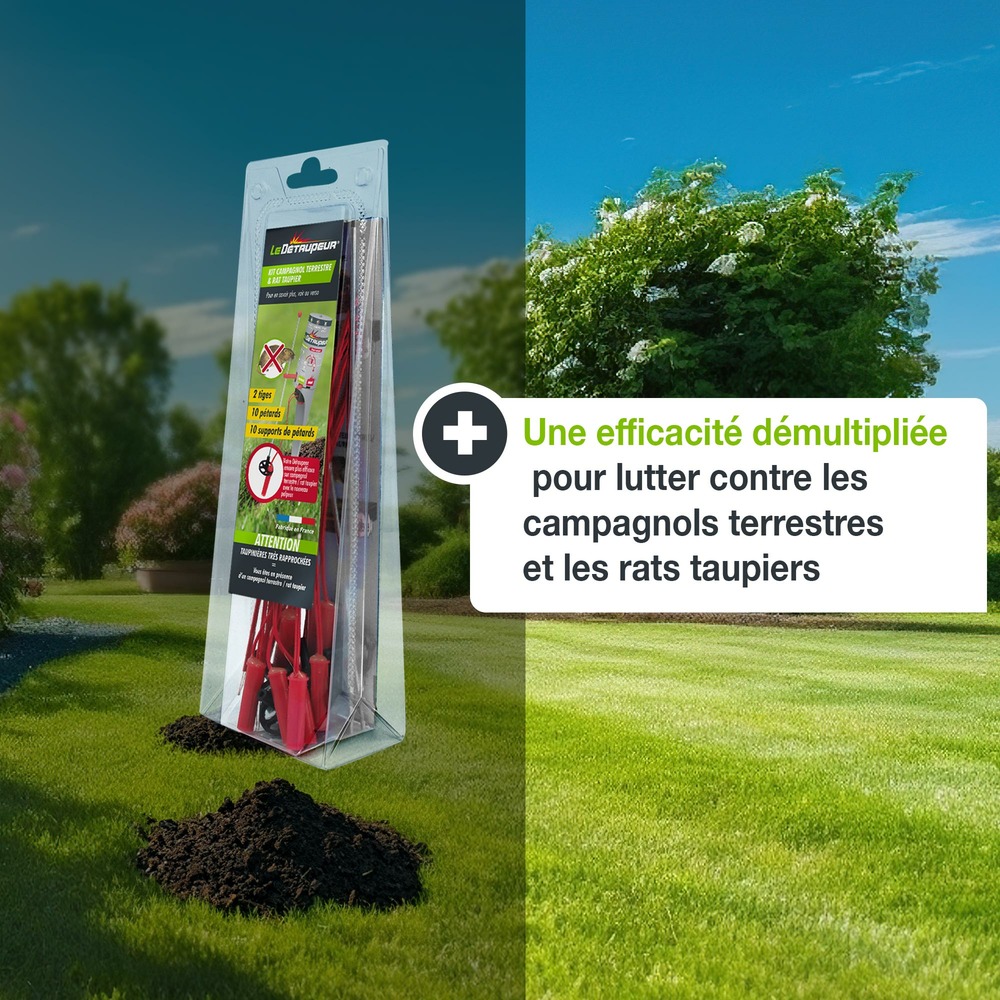 Kit pièges anti campagnols | armement en toute sécurité| (fonctionne a
