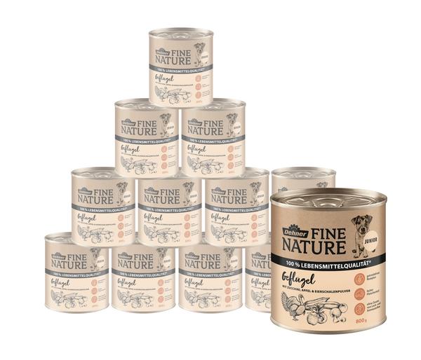 Dehner Fine Nature Nassfutter für Hunde