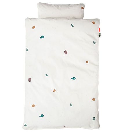 Done By Deer Bettwäsche - Junior - Sea Friends Beige