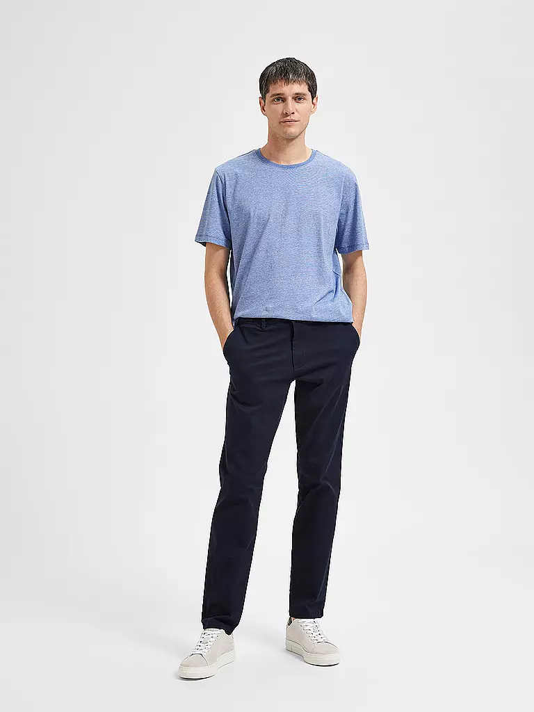 SELECTED Chino Slim Fit SLHSLIM dunkelblau