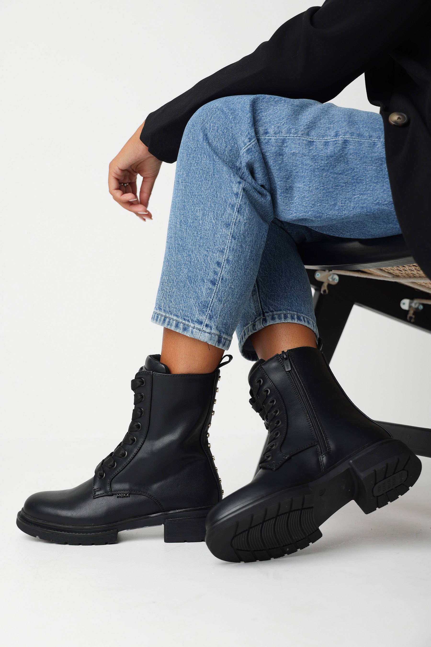 Mexx Holea  veterboots zwart