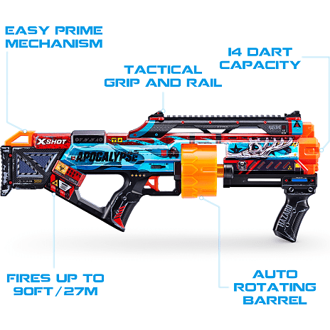 X-shot-skins-last stand 16 skumpile – flere varianter - assorteret