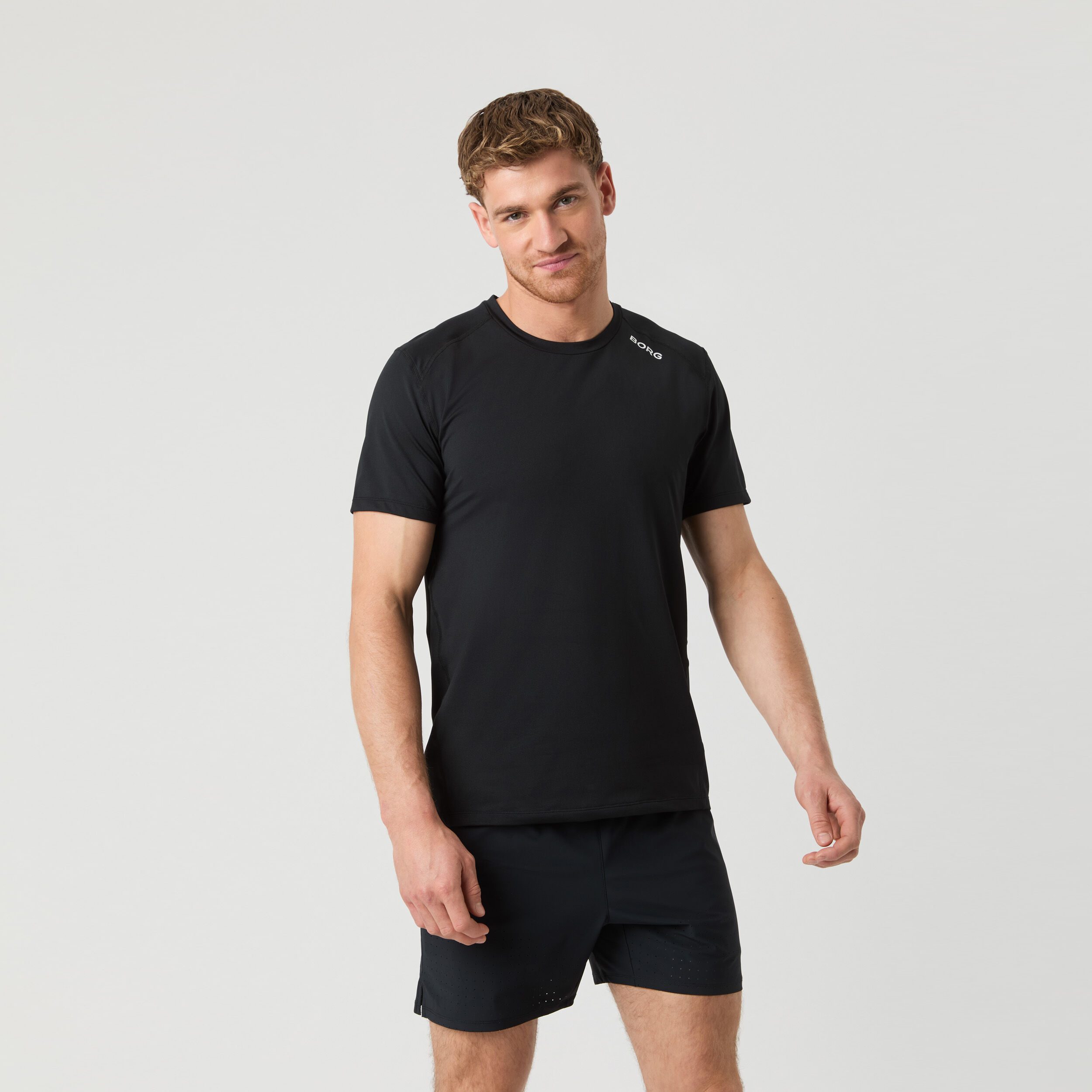Björn Borg Athletic T-shirt Hommes - Noir