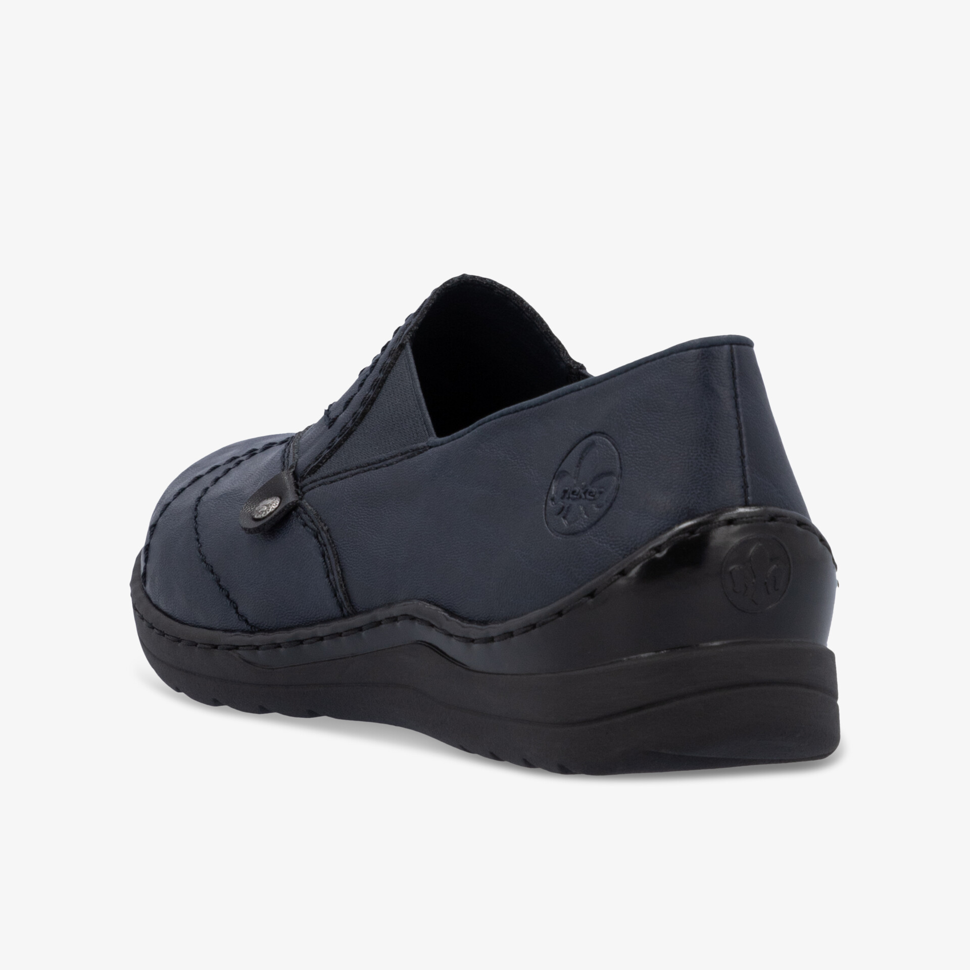 rieker Damen Slipper blau