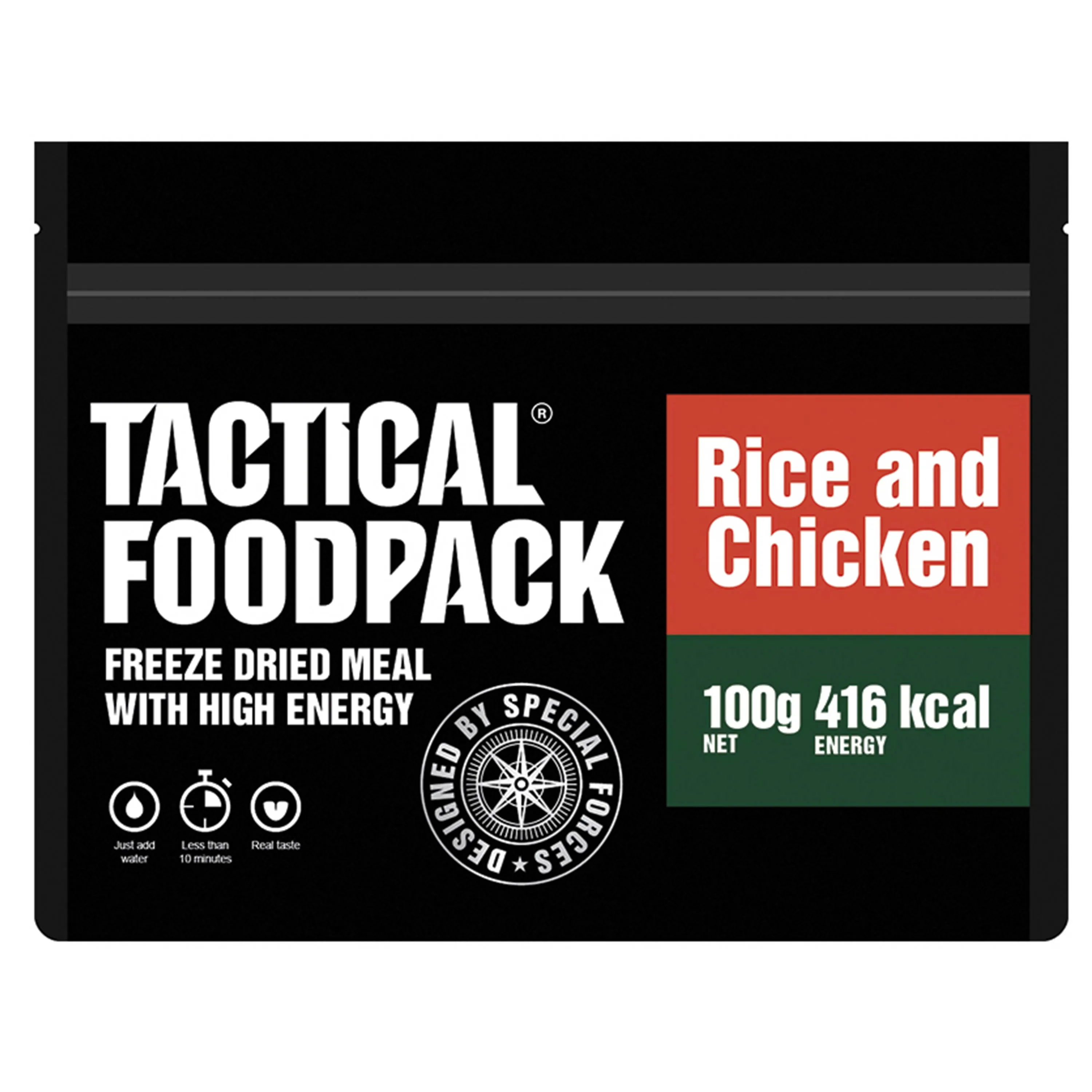 Tactical Foodpack -  Reisgericht mit Hähnchen