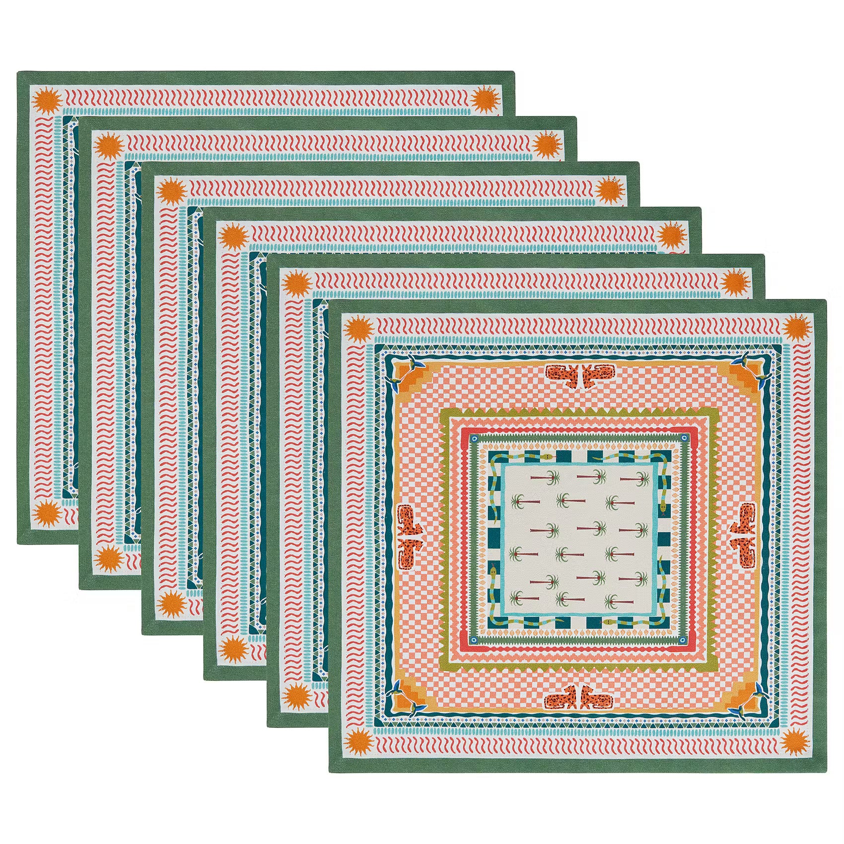 CARTAGENA Serviette 6er-Set