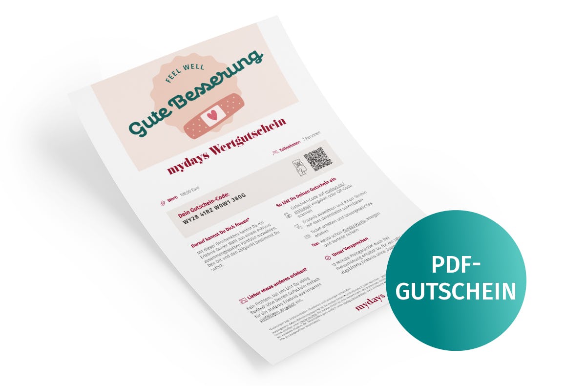 Flexibles Geschenk Gute Besserung