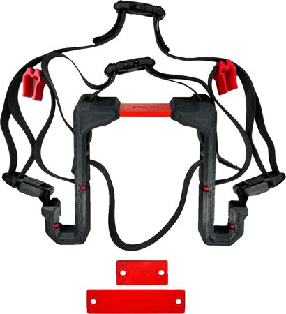 SKI RACK  03 Skiträger für Velos  schwarz