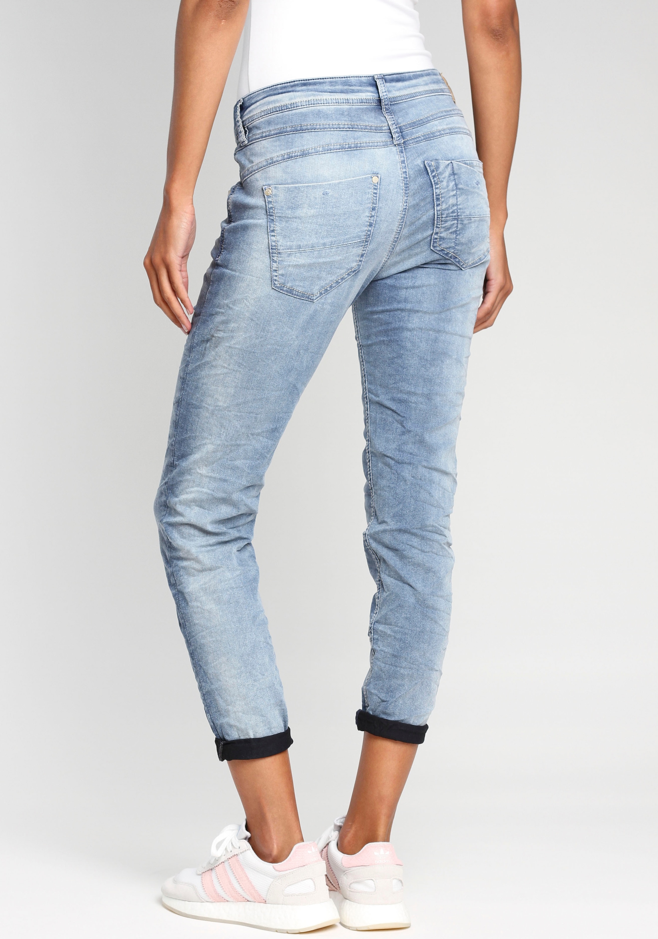 GANG Relax-fit-Jeans »94AMELIE« in cooler Used Waschung
