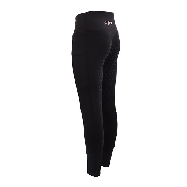 Paardrijlegging La Valencio LVWella Full Grip Kids Grijs-zwart