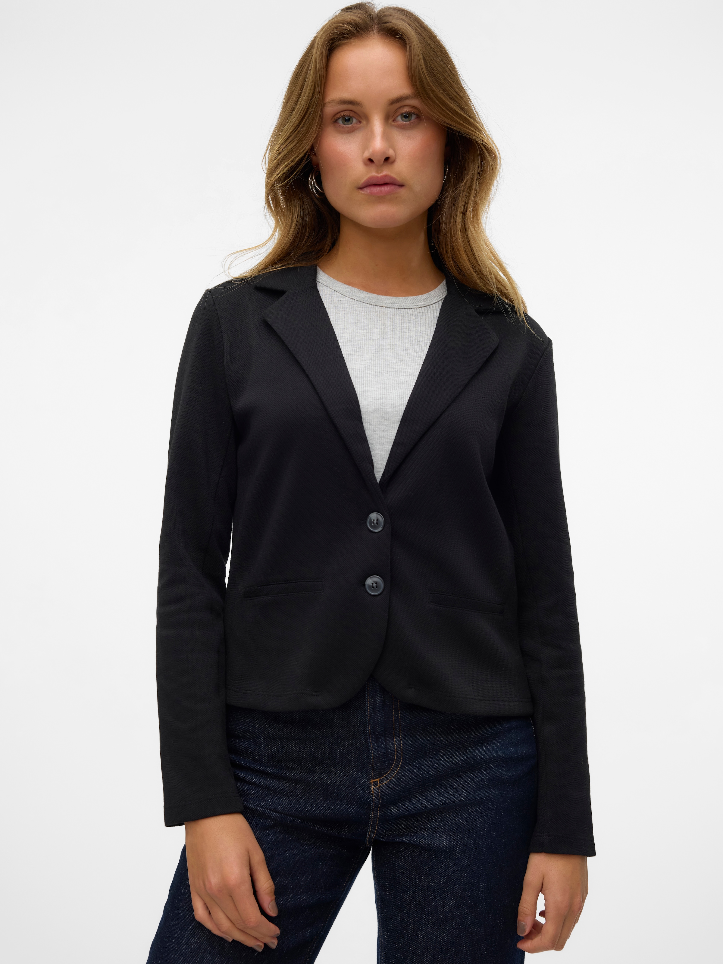 Vero Moda Jerseyblazer »VMEMMA LS BLAZER JRS NOOS«, Einreiher