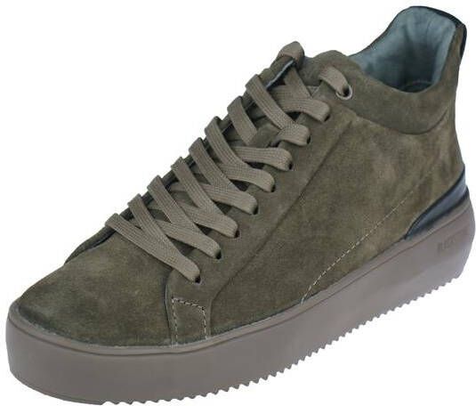 Blackstone Monochrome Sneaker Schoon Ontwerp Brown Heren