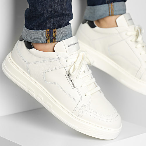Baskets X4X568 XN162 Off White Blue