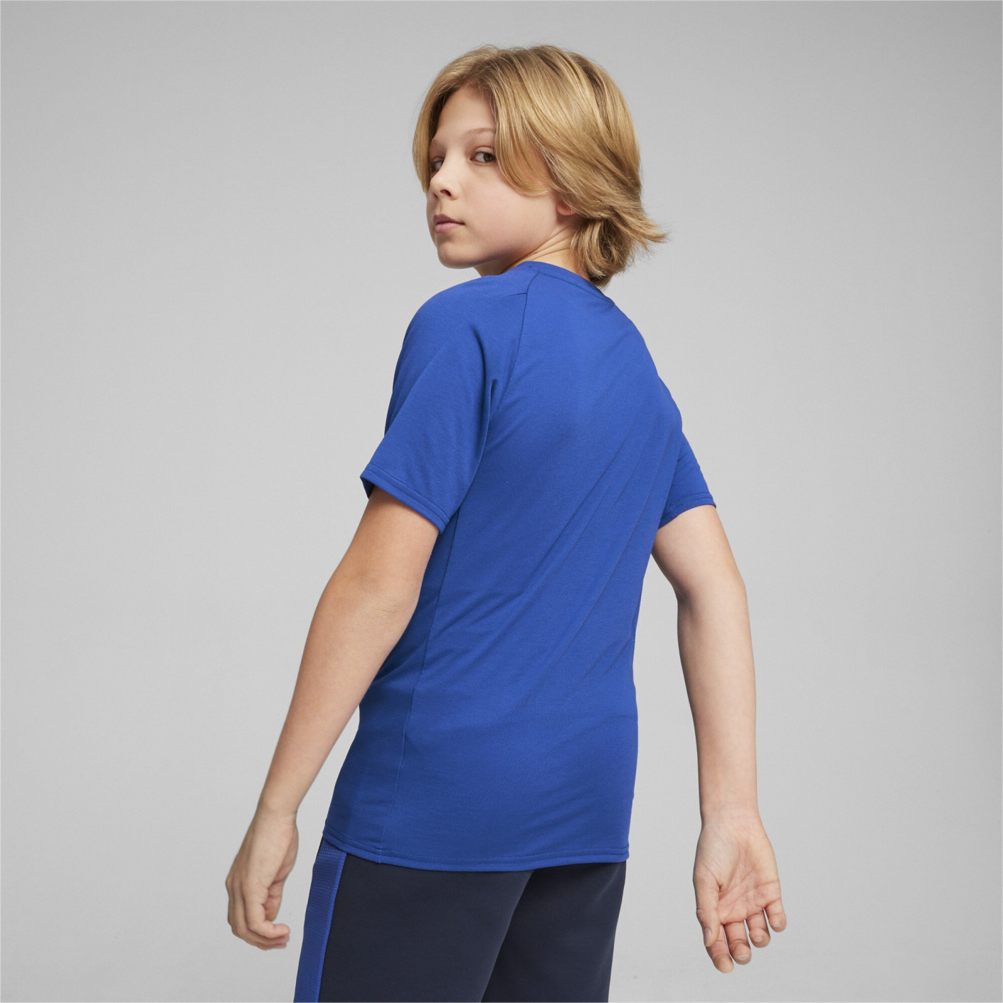 PUMA Evostripe Zomerset Kids Blauw Donkerblauw Wit