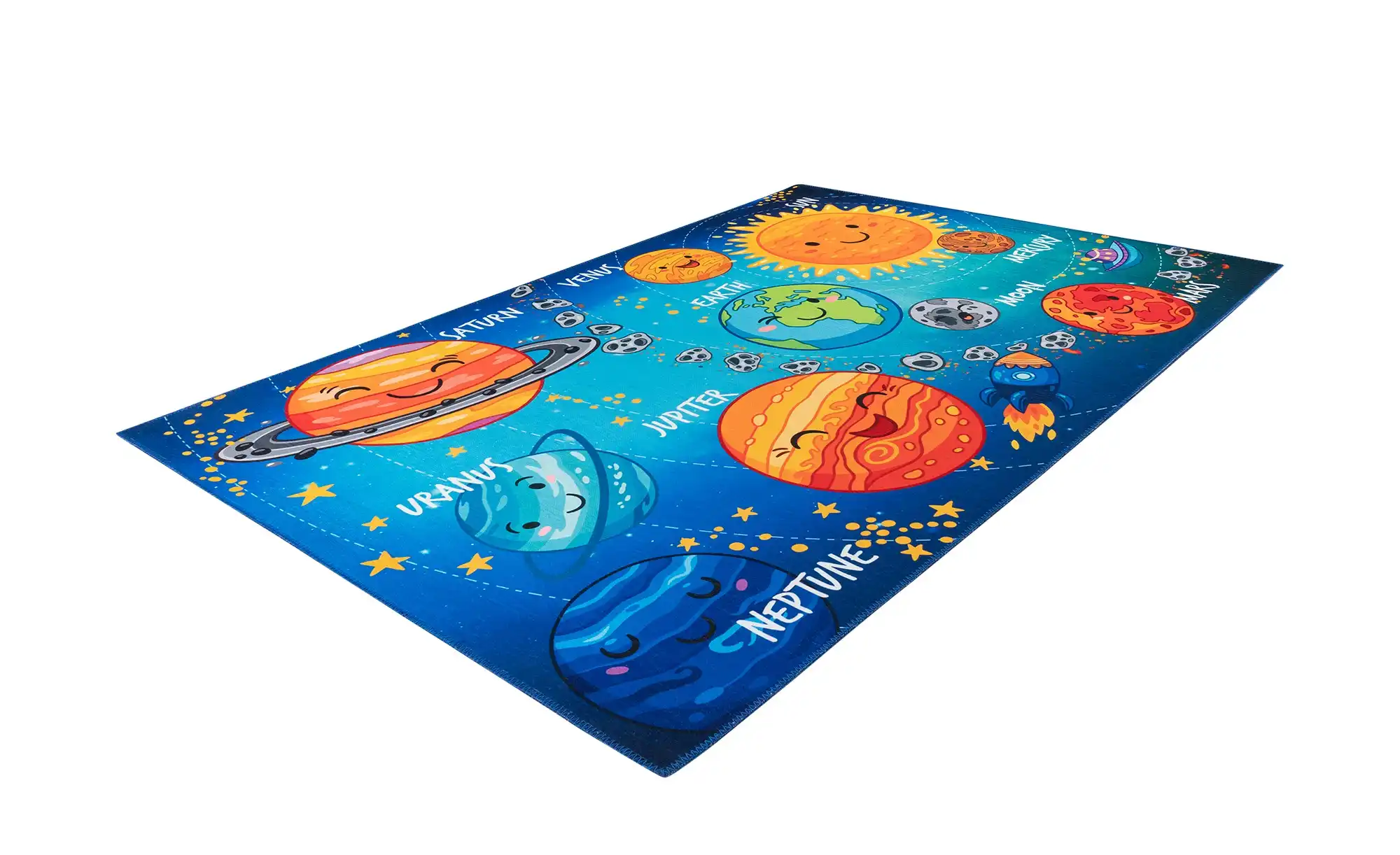 Kinderteppich Solarsystem