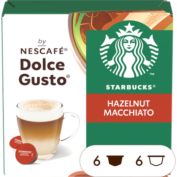 Starbucks by Nescafé Dolce Gusto Hazelnootsmaak Macchiato 123 g