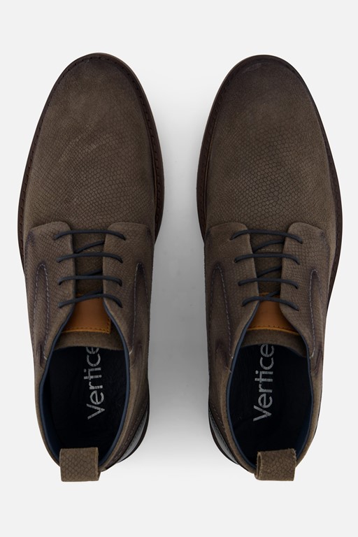 Vertice Veterboots grijs Suede