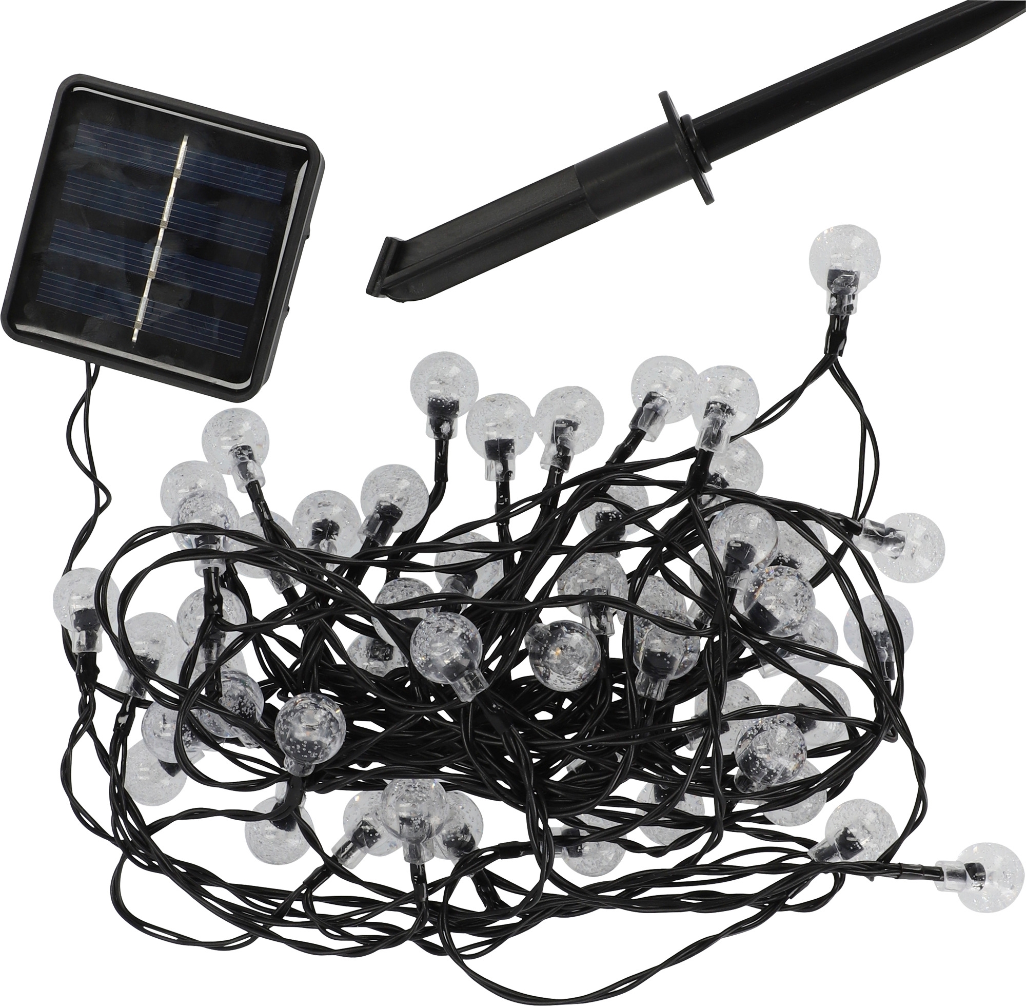 Berger Balls Solar Lichterkette 50 LED Kugeln (Länge 8 m)