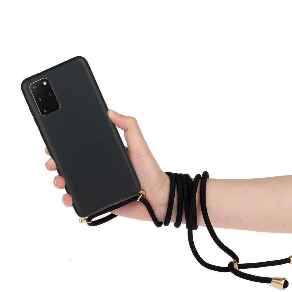 Samsung Galaxy S20  Plus / S20  Plus 5G Necklace Bio Gummi Hülle Eco Friendly Nachhaltig Kompostierbar   Handykette (150cm) - Grün