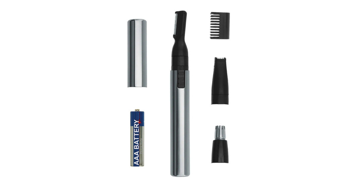 Wahl Home ProductsMicro Groomsman neus- en oorhaartrimmer  (Zilver/zwart)