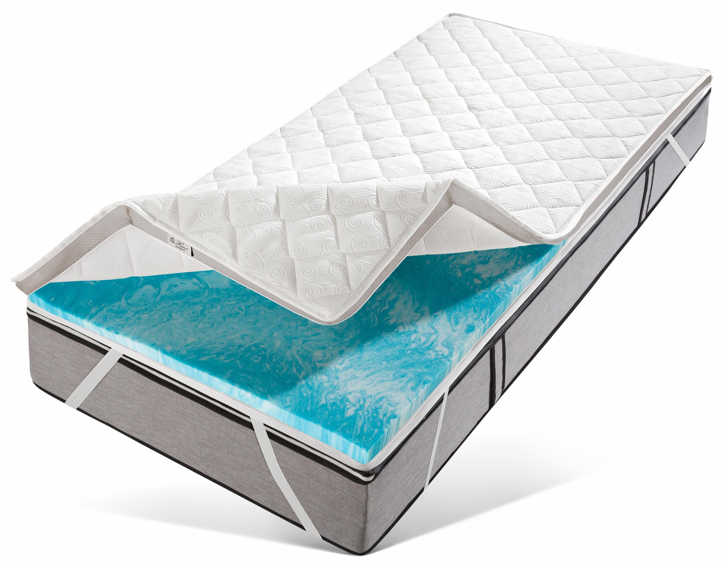 Hanse by RIBECO Topper »Ole« Matratzentopper 90x200 cm & 140x200 cm und weitere Grössen